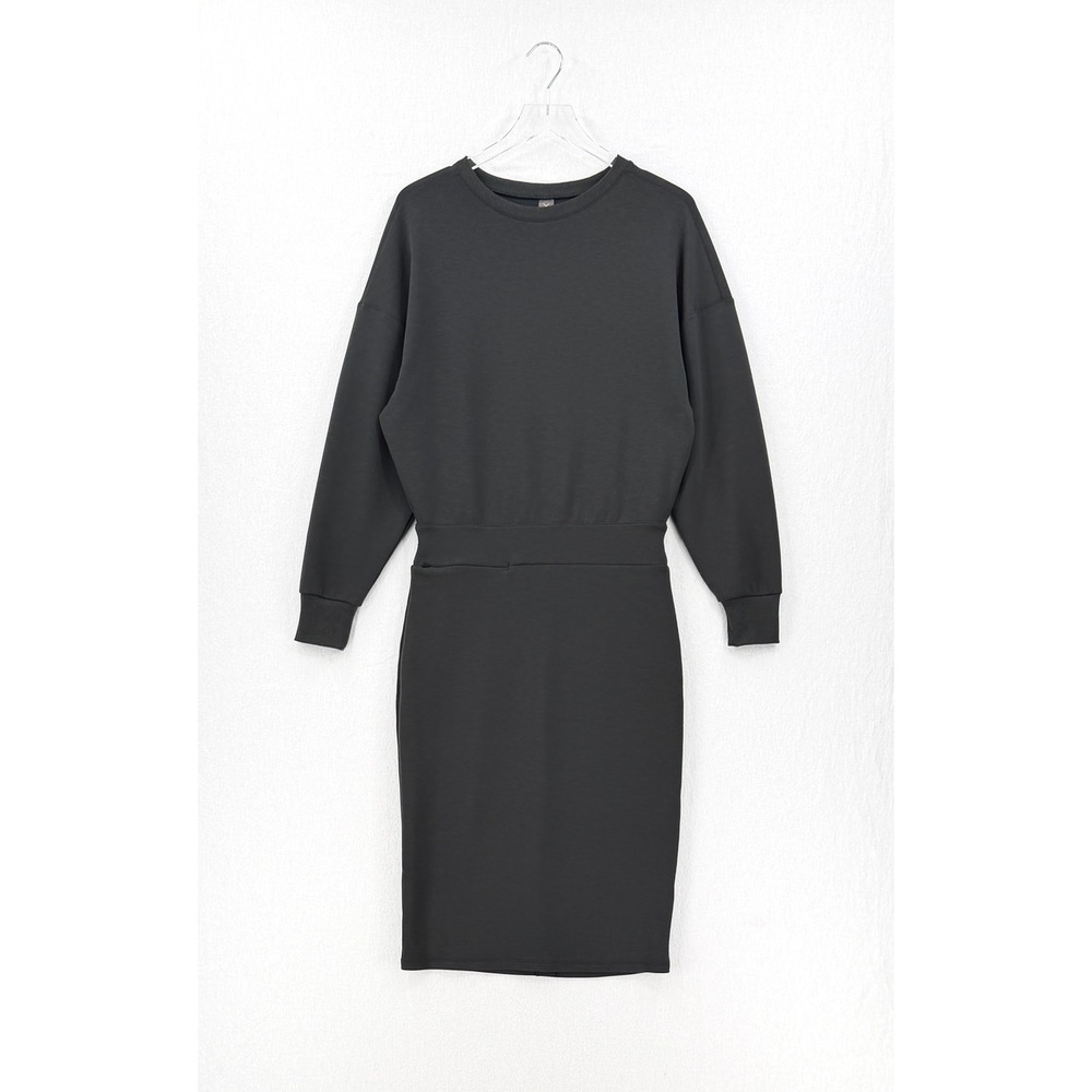 RHONE Dreamglow Long Sleeve Sweatshirt Dress Women Small Black Performance - Picture 5 of 16